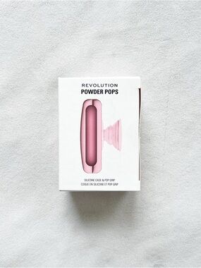Revolution Silicone Case & Pop Grip - White Packaging